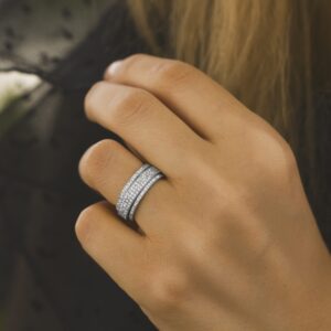 انگشتر و حلقه ازدواج نقره