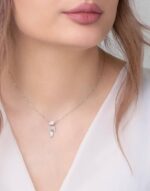 گردنبند نقره کوبیک QN-1023 - Image 2